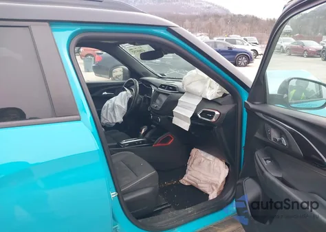 2021 Chevrolet Trailblazer Awd Rs из США, поврежденный, VIN KL79MUSL6MB163303